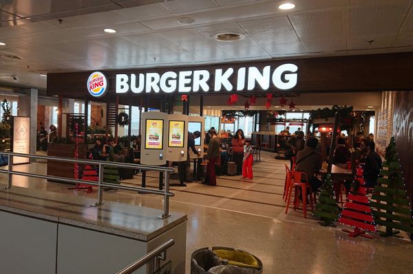 Burger King branch at the  International Airport 